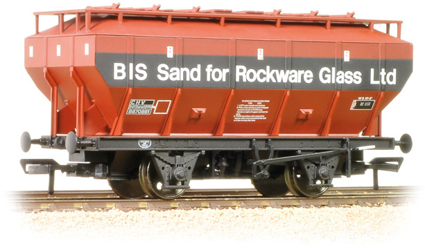 Bachmann 38-502 British Rail CHO/CHP/CHV Covered Hopper British Rail British Industrial Sand Bauxite B870861 Image