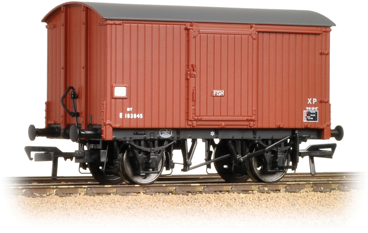 Bachmann 38-577 London & North Eastern Railway Fish Van British Railways Bauxite E183845 Image