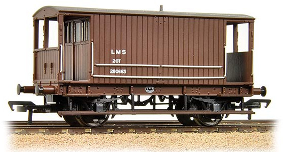 Bachmann 38-553 Brake Van London, Midland & Scottish Railway 280663 Image