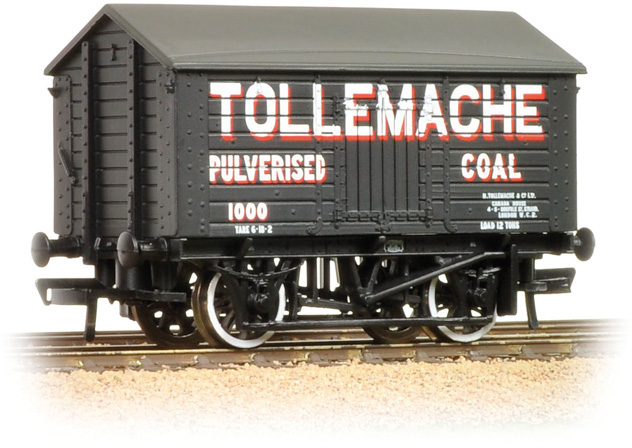 Bachmann 33-184 British Railways 10T Salt Van H. Tollemache & Company Limited Pulverised Coal 1000 Image