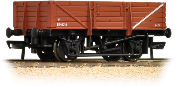 Bachmann 33-083 Great Western Railway 5 Plank 13T China Clay Wagon British Railways Bauxite B743715 Image