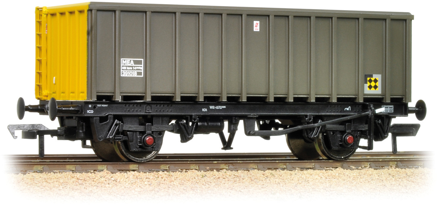 Bachmann 38-063A British Rail MEA/MFA Open Box British Rail Railfreight Coal Sector 391035 Image