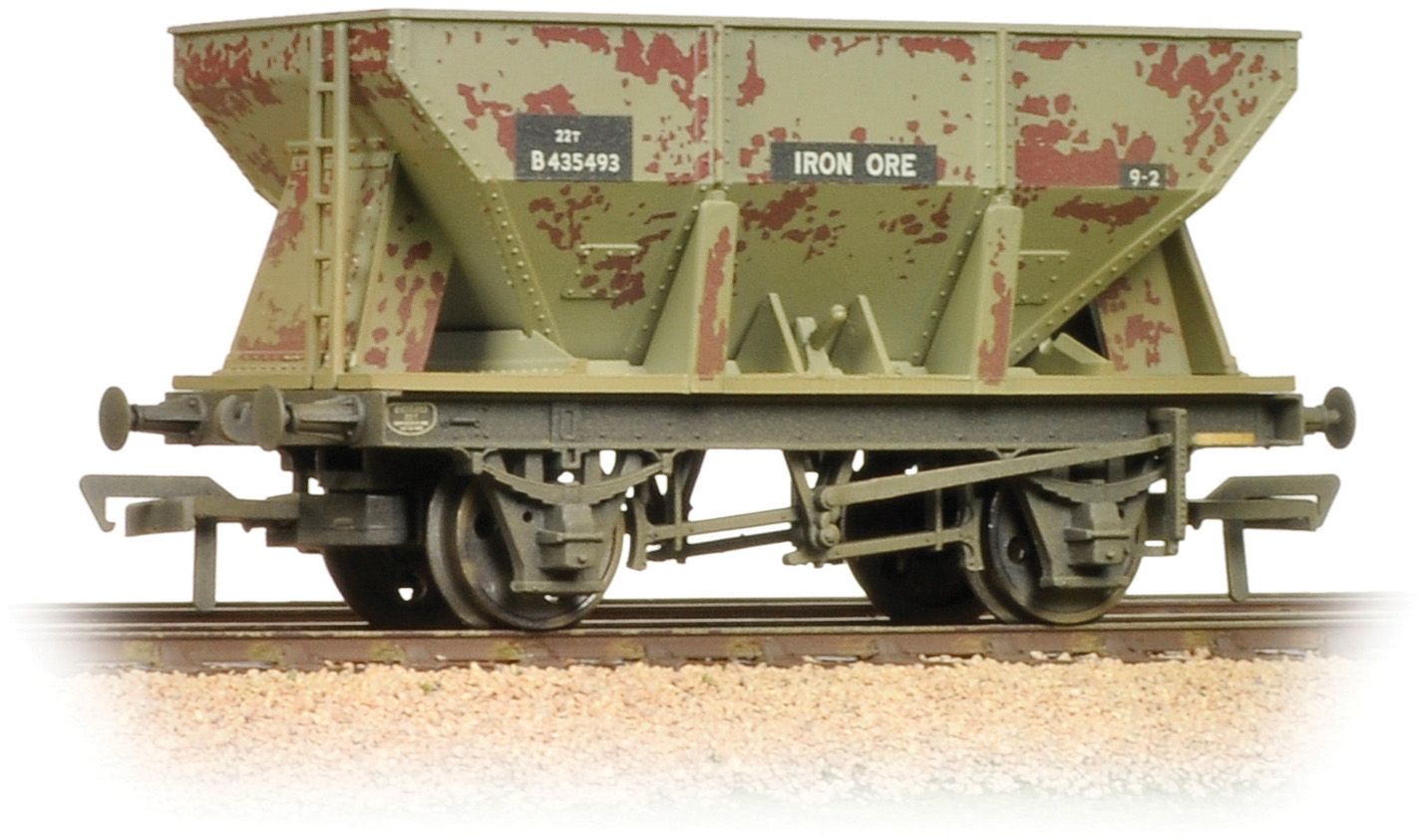 Bachmann 37-508 British Railways 24T Ore Hopper British Railways Grey B435493 Image