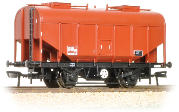 Bachmann 38-602 British Railways 21T Grain Hopper British Railways Bauxite B885645 Image