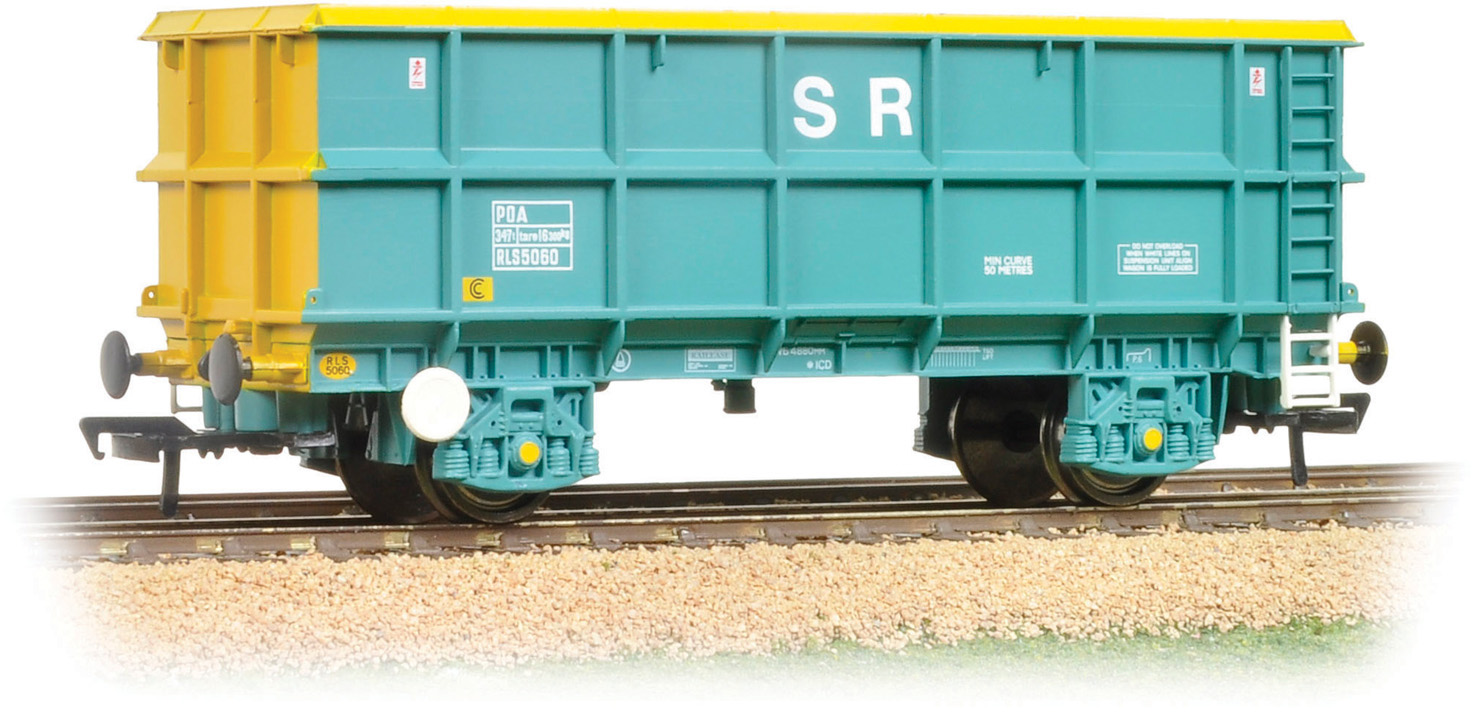 Bachmann 33-436 British Rail SSA (ex-POA) Scrap Metal Railease Blue & Yellow Image