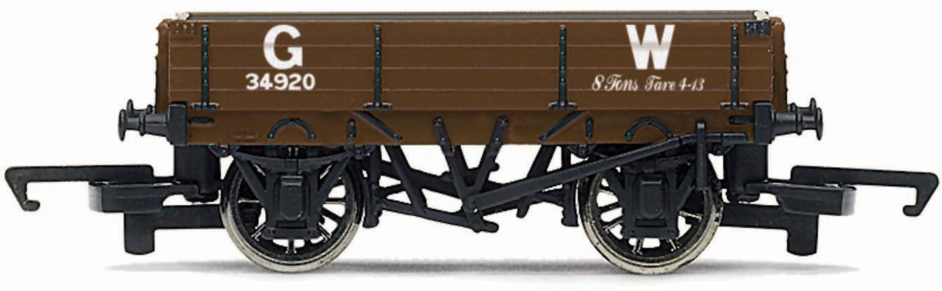 Hornby R6806 3 Plank Wagon Great Western Railway 34920 Image