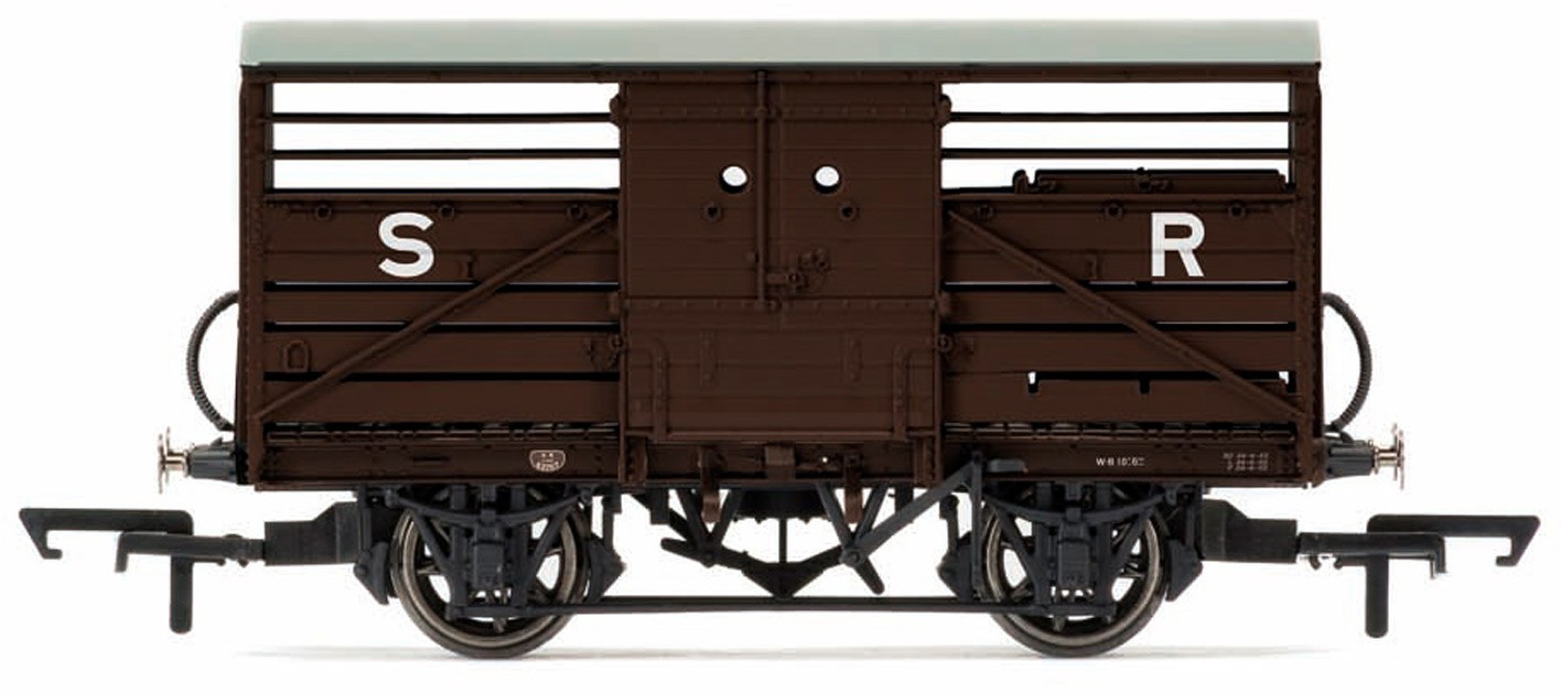 Hornby R6827A Cattle Wagon Southern Railway 53768 Image