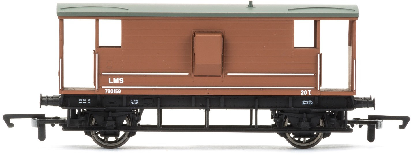 Hornby R6768 Brake Van London, Midland & Scottish Railway 730159 Image