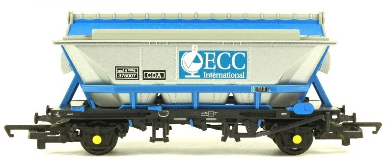 Hornby R6106 Hopper English China Clays 375007 Image