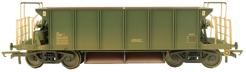 Hornby R6328C British Rail YGH 'Sealion' Bogie Ballast British Rail Departmental Green DB892639 Image