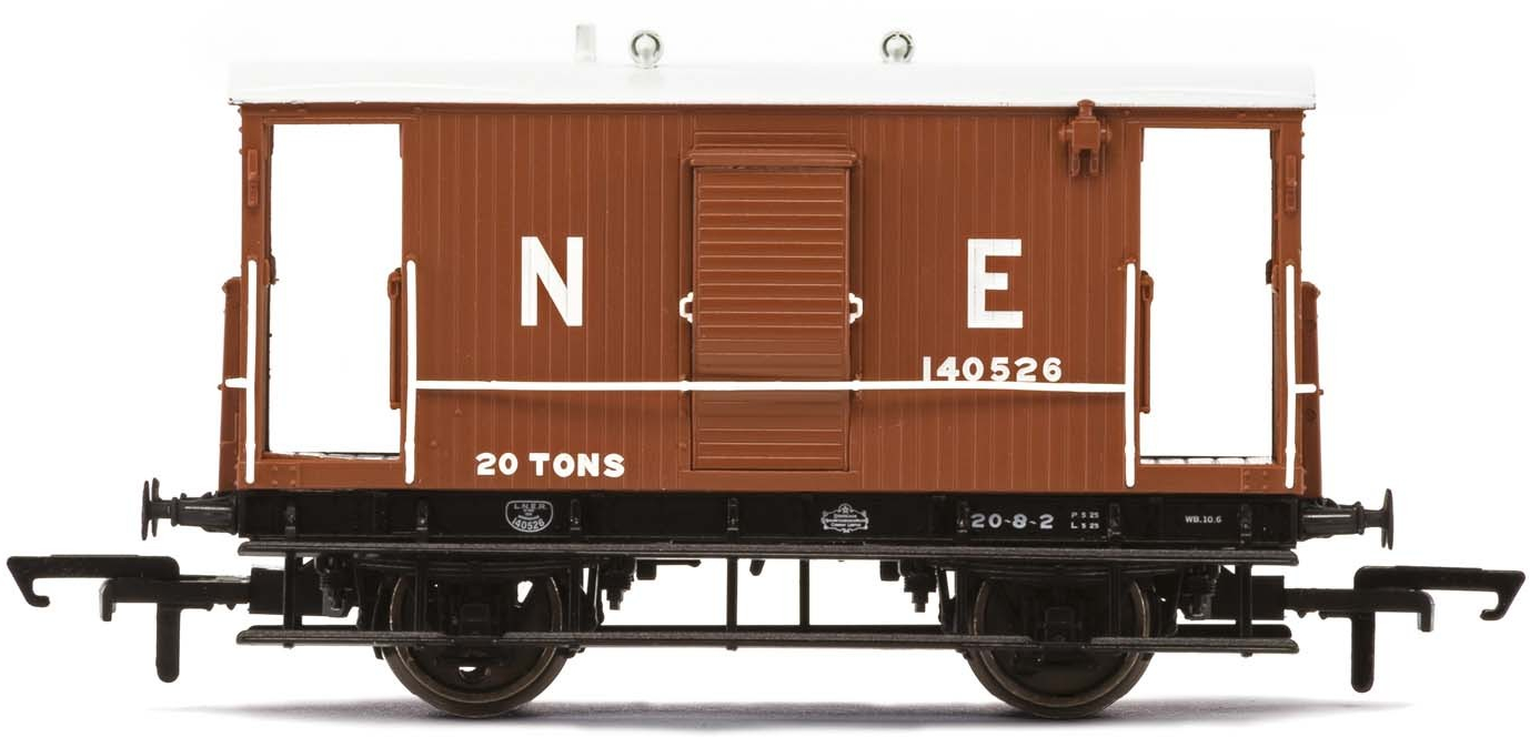 Hornby R6833A Brake Van London & North Eastern Railway 140526 Image