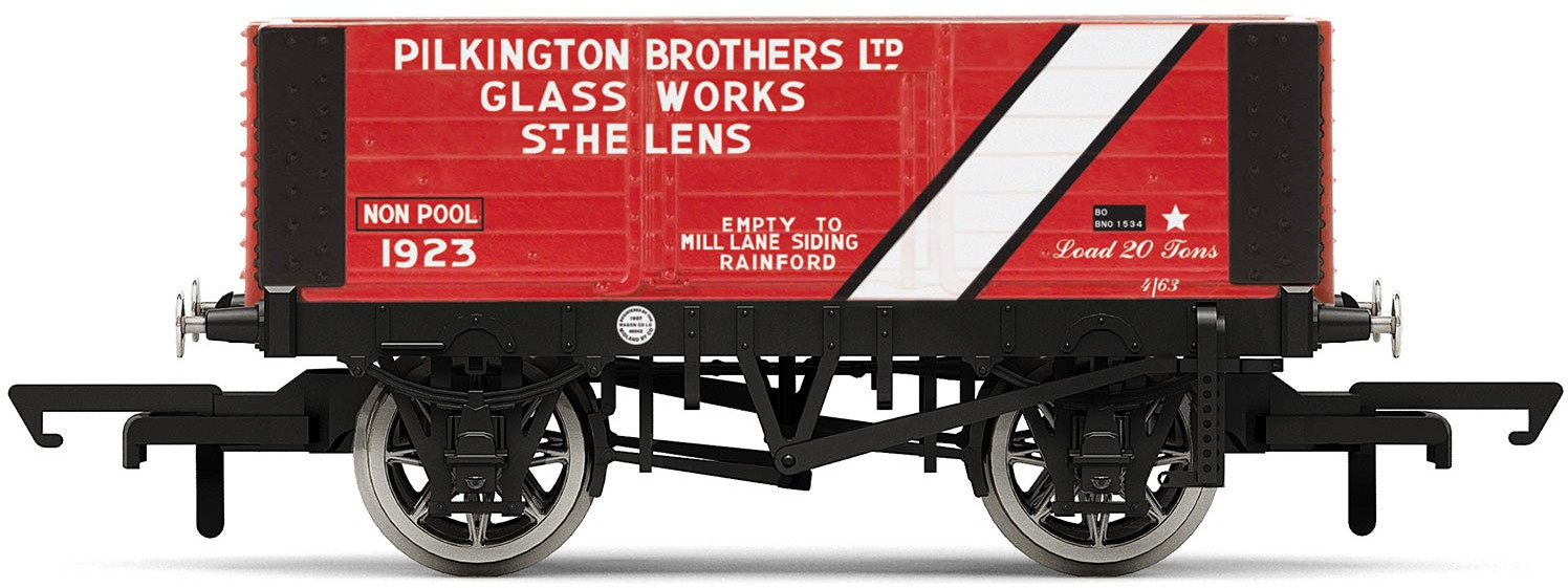 Hornby R6870 6 Plank Wagon Pilkington Brothers Limited 1923 Image