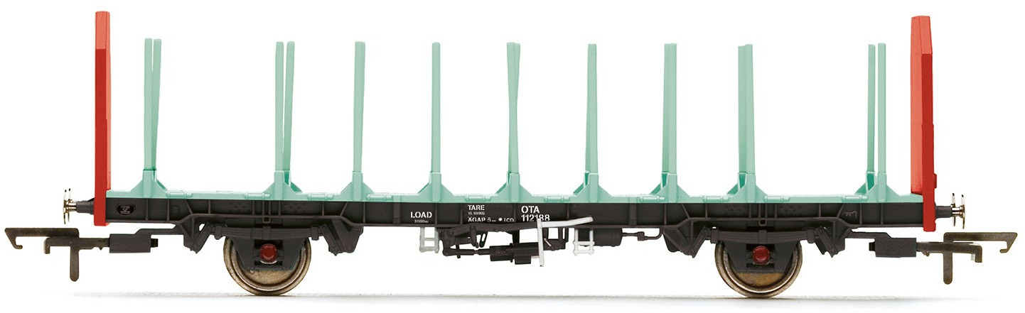 Hornby R6847 Timber Carrier English, Welsh & Scottish Railway Maroon 112188 Image