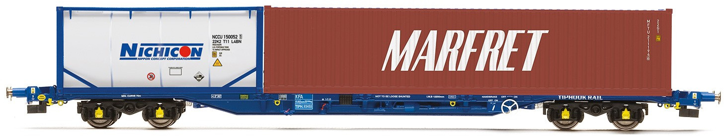 Hornby R6850 Intermodal Wagon British Rail Railfreight 93455 Image