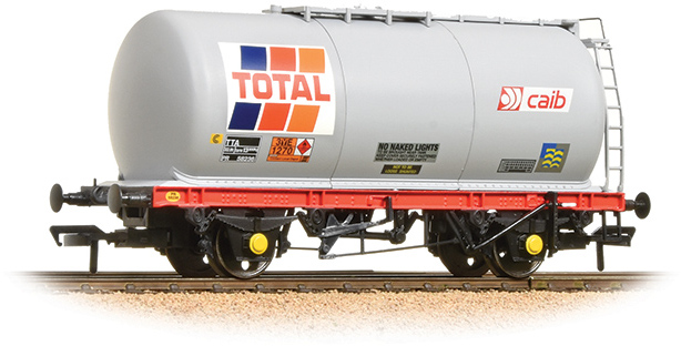 Bachmann 37-580A British Rail TTA 40-49t GLW 'Monobloc' Tank Total S.A. Grey Image