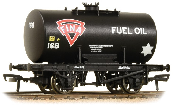 Bachmann 38-779 British Railways Anchor-Mounted Tank Petrofina Black 168 Image