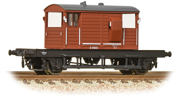 Graham Farish 377-854A Brake Van British Railways S55583 Image