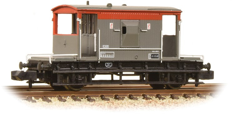 Graham Farish 377-535A Brake Van British Rail Railfreight B955247 Image