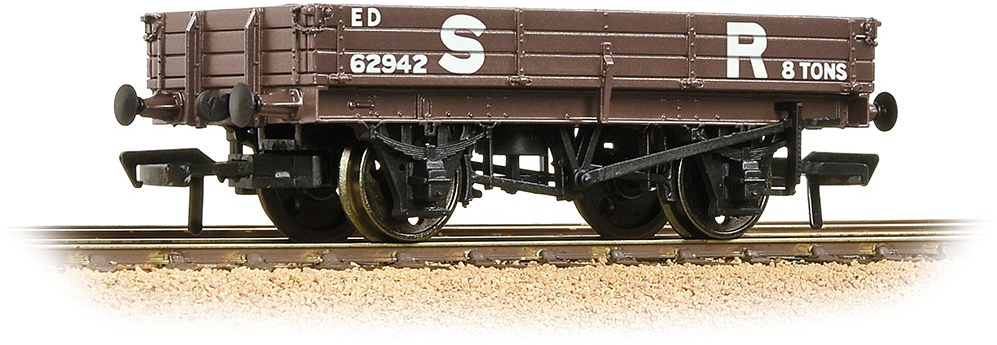 Bachmann 37-935 British Railways 3 Plank Wagon Southern Railway Brown 62942 Image