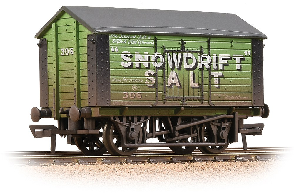 Bachmann 33-182A British Railways 10T Salt Van Stafford Salt & Alkali Company Limited Snowdrift 306 Image
