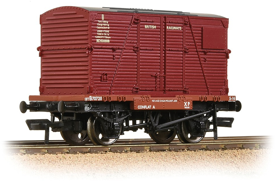 Bachmann 37-951E Conflat British Railways B707211 Image