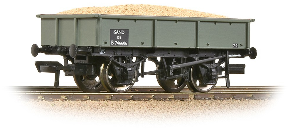 Bachmann 37-354D British Railways 13T Steel Sand 'Tippler' Wagon British Railways Grey B746749 Image