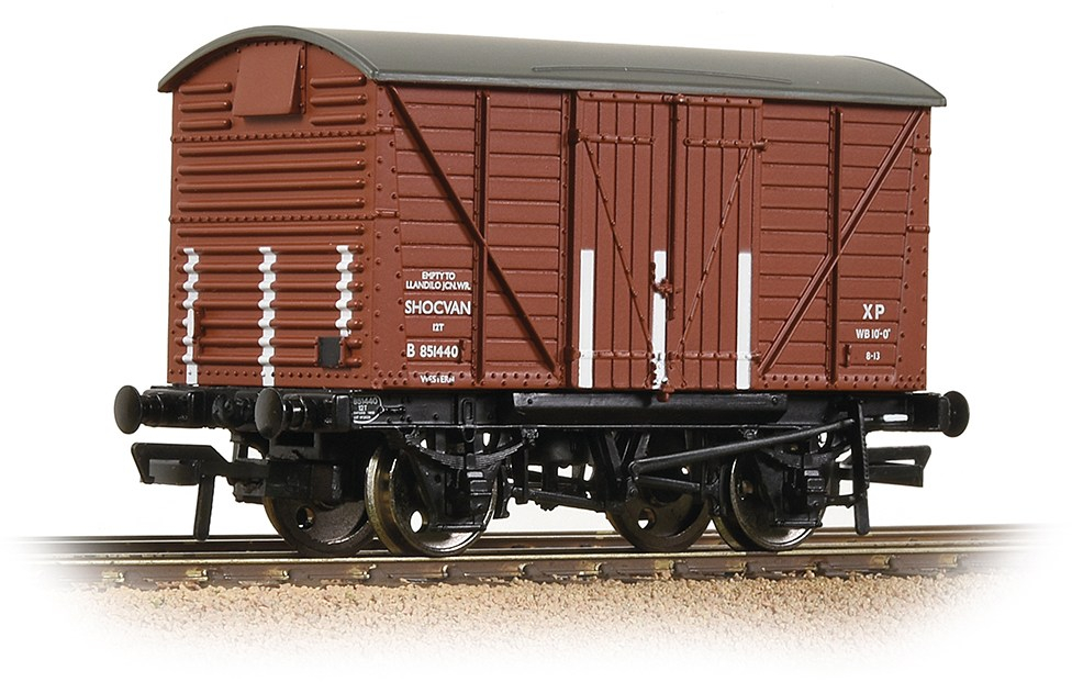 Bachmann 37-903B British Railways Standard Shock-Absorbing Van British Railways Bauxite B851692 Image