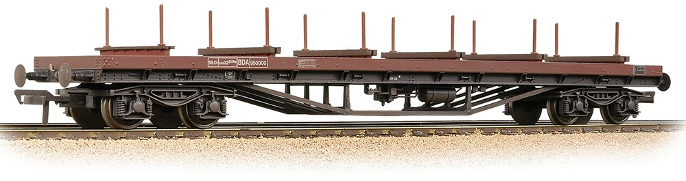 Bachmann 38-154 British Rail BDA/BDO/BDV Bogie Bolster D British Rail Bauxite 950000 Image