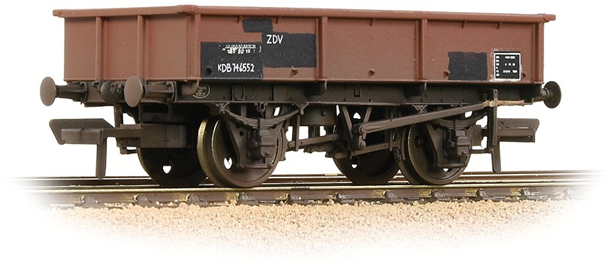 Bachmann 37-357 British Railways 13T Steel Sand 'Tippler' Wagon British Rail Bauxite KDB746552 Image