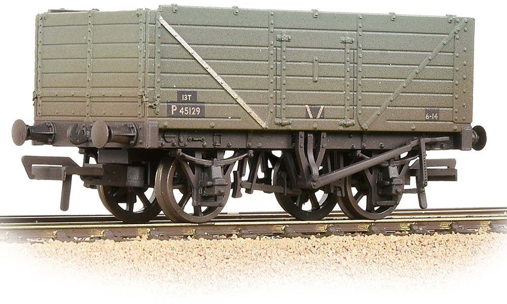 Graham Farish 377-078C 7 Plank Wagon British Railways P45129 Image