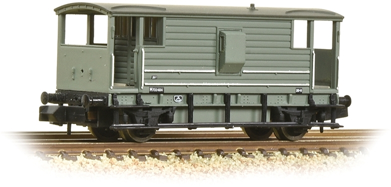 Graham Farish 377-301D Brake Van British Railways B950231 Image