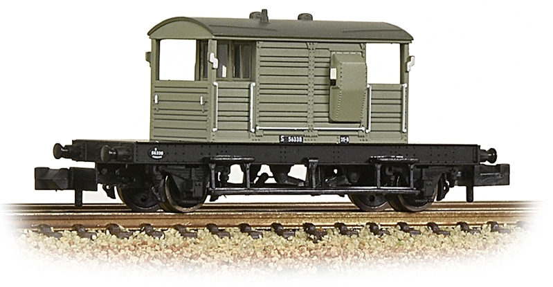 Graham Farish 377-852A Brake Van British Railways Image