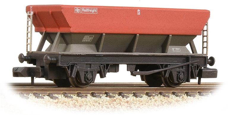 Graham Farish 373-507B British Rail HBA/HEA/HSA/RNA General-Purpose Hopper British Rail Grey & Red 361785 Image