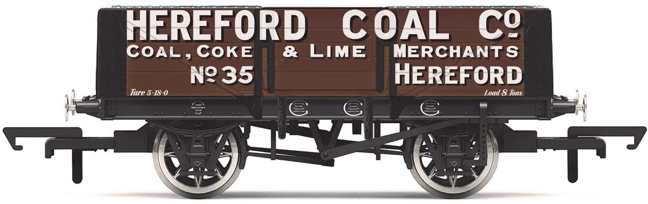 Hornby R6901 5 Plank Wagon Hereford Coal Company 35 Image