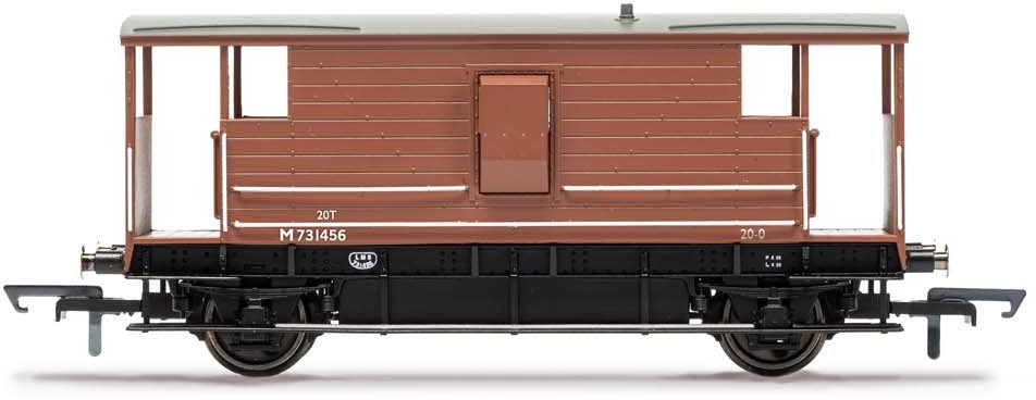 Hornby R6909 Brake Van British Railways Bauxite M731456 Image