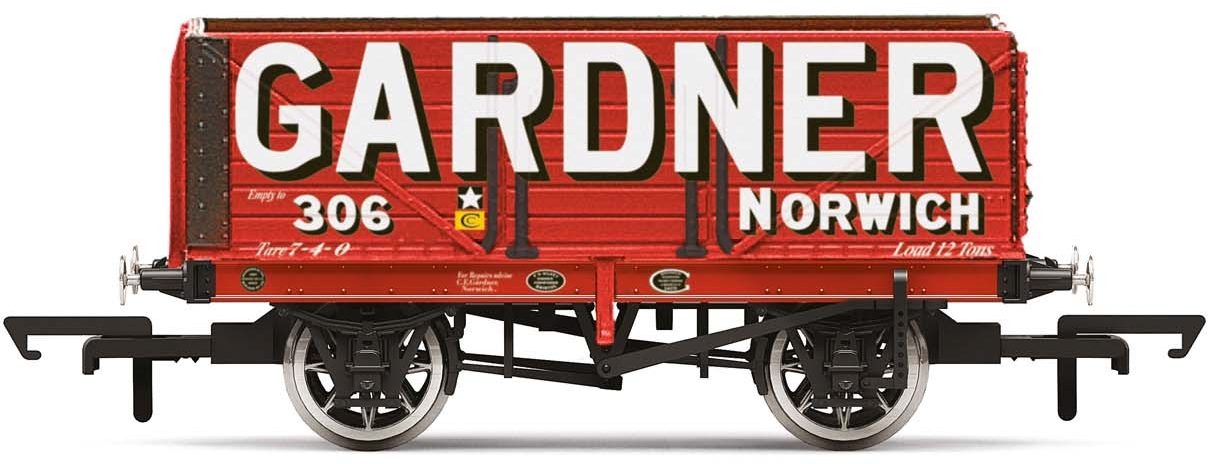 Hornby R6951 7 Plank Wagon C. E. Gardner 306 Image