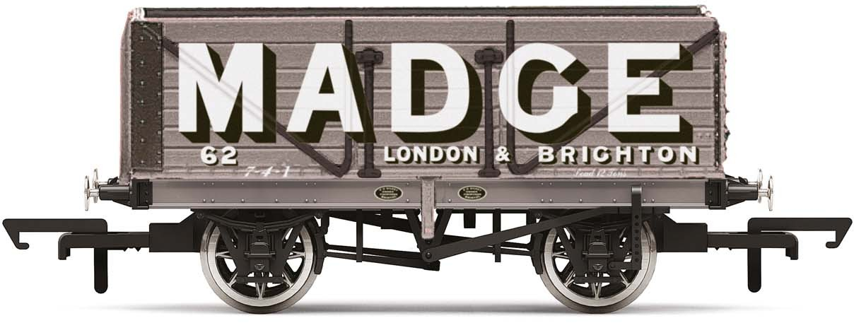 Hornby R6952 7 Plank Wagon Abraham Madge 62 Image