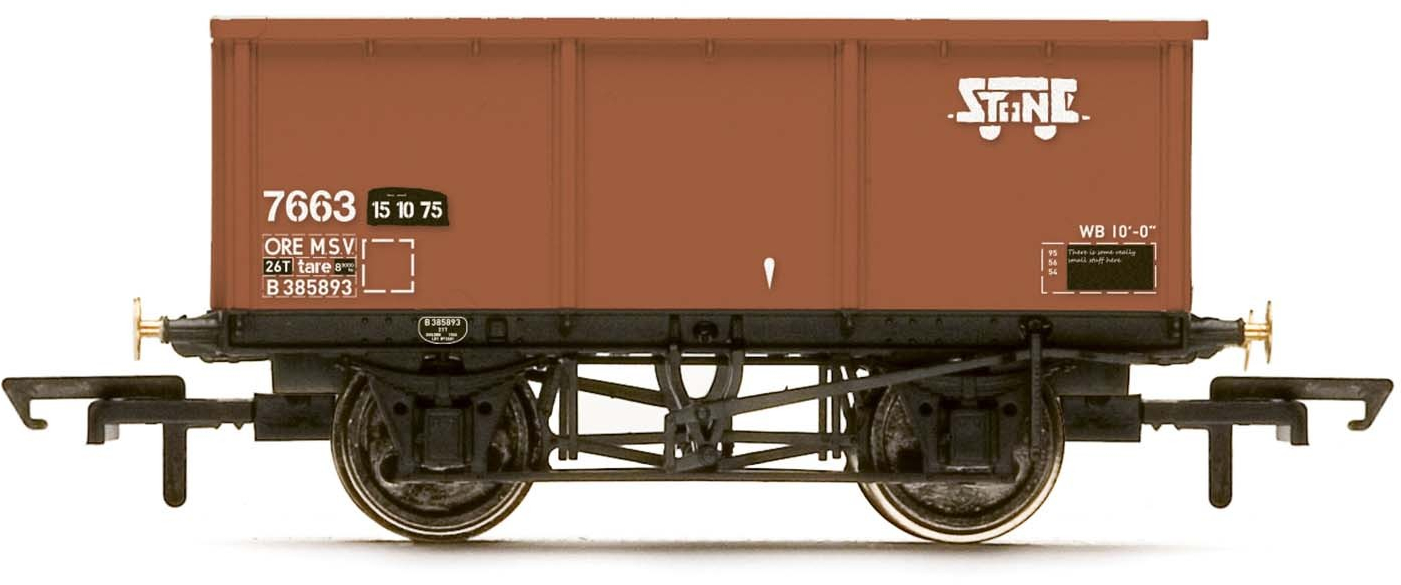 Hornby R6966 Tippler Wagon British Rail 7663 Image