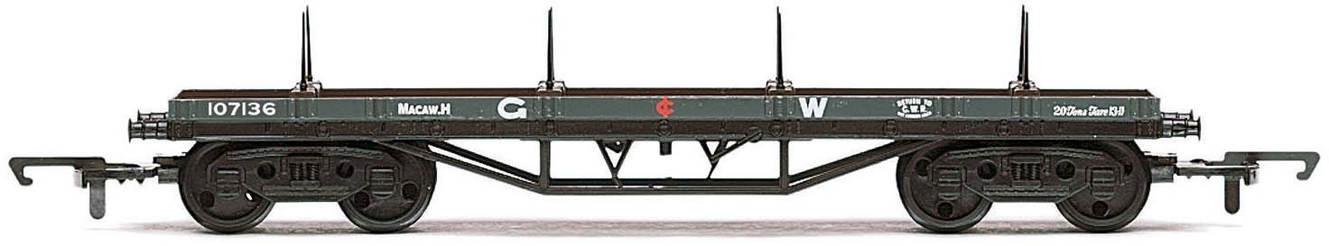 Hornby R6982 Bogie Wagon Great Western Railway 107136 Image