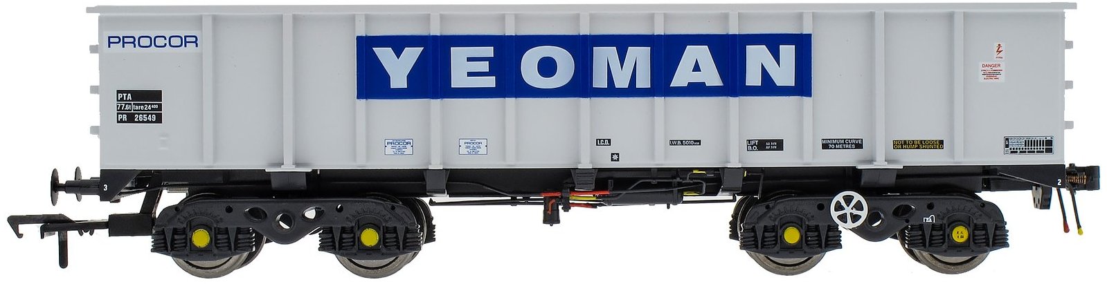 Accurascale ACC2110YEO1 Tippler Wagon Procor Limited PR26549 Image