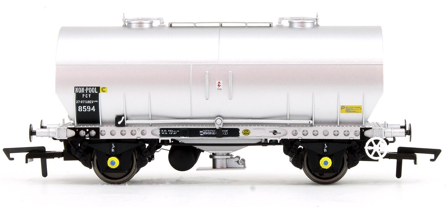 Accurascale ACC1072-PCV-2 British Rail PCV 'Cemflo' Bulk Powder Associated Portland Cement Manufacturers Silver APCM8594 Image