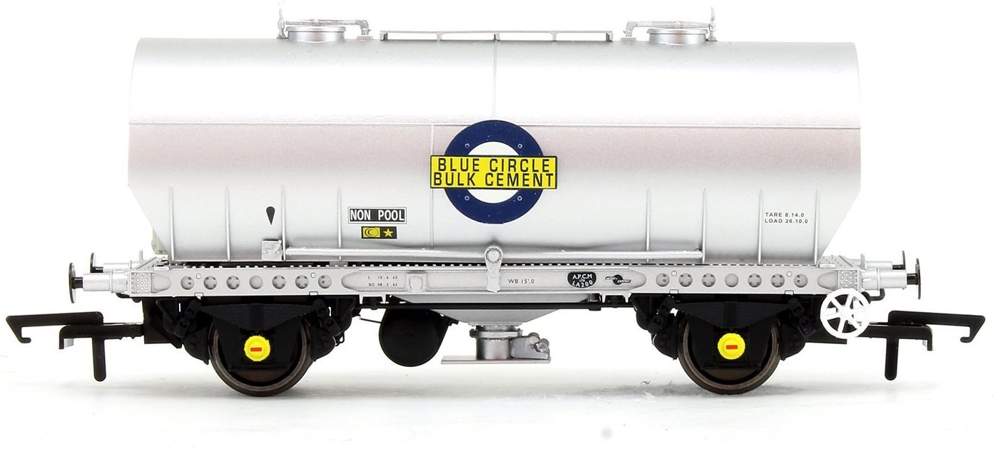 Accurascale ACC1057-PCV-1 British Rail PCV 'Cemflo' Bulk Powder Associated Portland Cement Manufacturers Silver LA200 Image