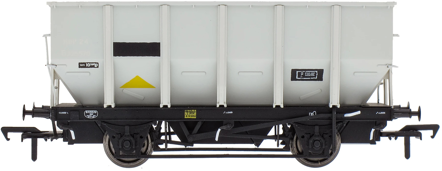 Accurascale ACC1008-HUO-Q British Rail HUO '24.5t HOP24' Coal Hopper British Rail Grey B335570 Image