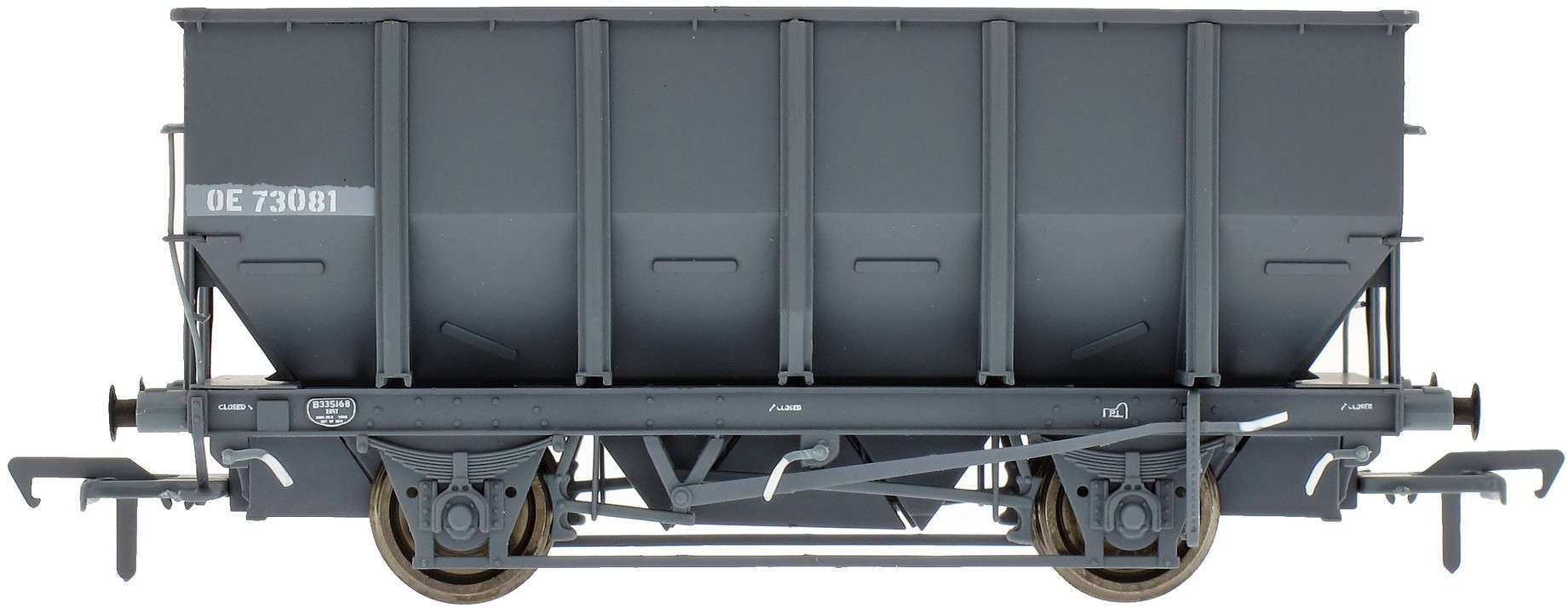 Accurascale ACC1025-HUO-L British Rail HUO '24.5t HOP24' Coal Hopper National Coal Board Dark Grey OE73081 Image