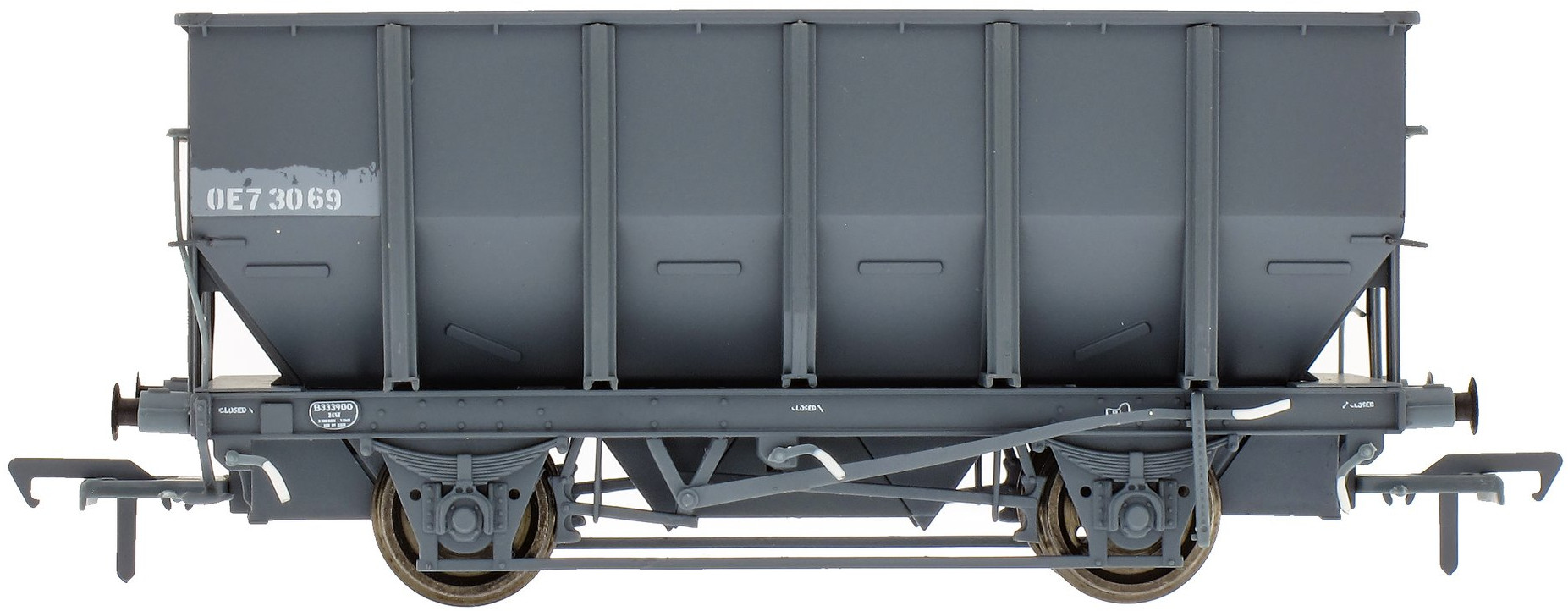 Accurascale ACC1025-HUO-L British Rail HUO '24.5t HOP24' Coal Hopper National Coal Board Dark Grey OE73069 Image