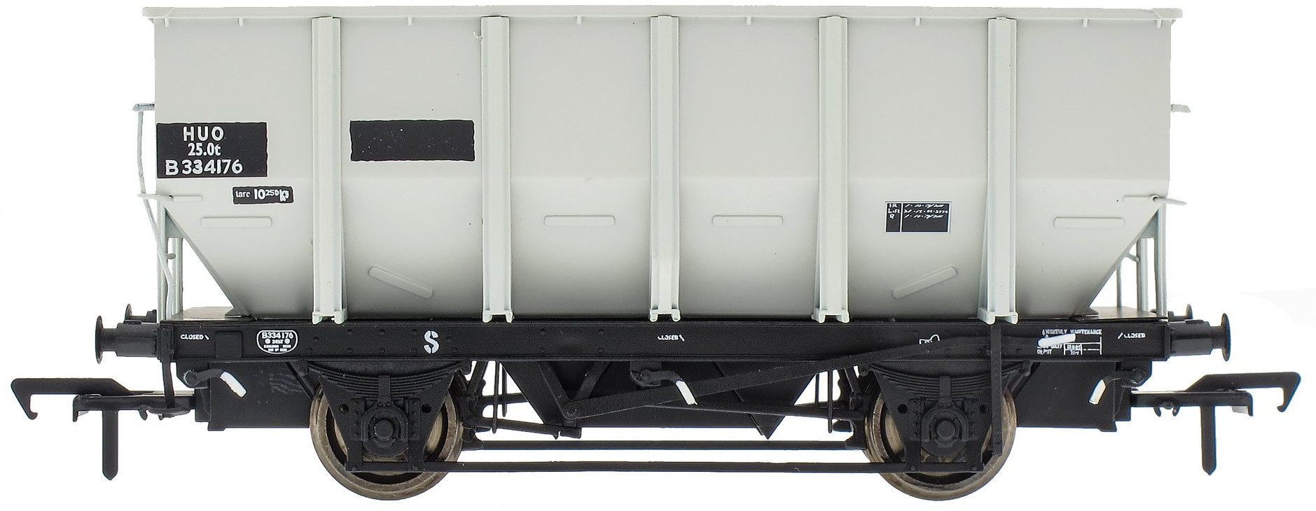 Accurascale ACC1012-HUO-G British Rail HUO '24.5t HOP24' Coal Hopper British Rail Grey B334176 Image