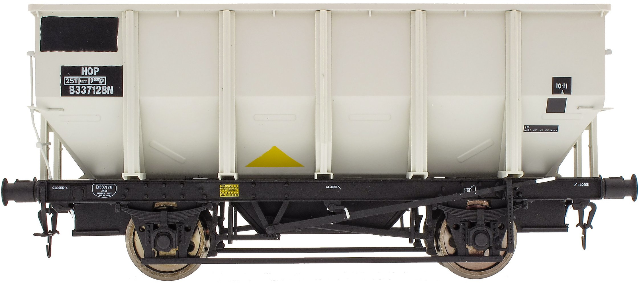 Accurascale ACC1043-HUO-O-D British Rail HUO '24.5t HOP24' Coal Hopper British Rail Grey B337128N Image