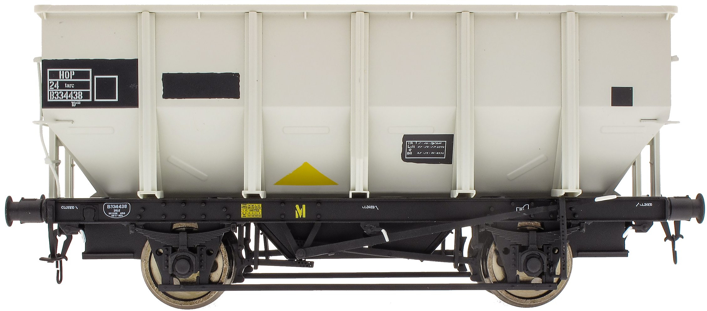 Accurascale ACC1041-HUO-O-B British Rail HUO '24.5t HOP24' Coal Hopper British Rail Grey B334438 Image