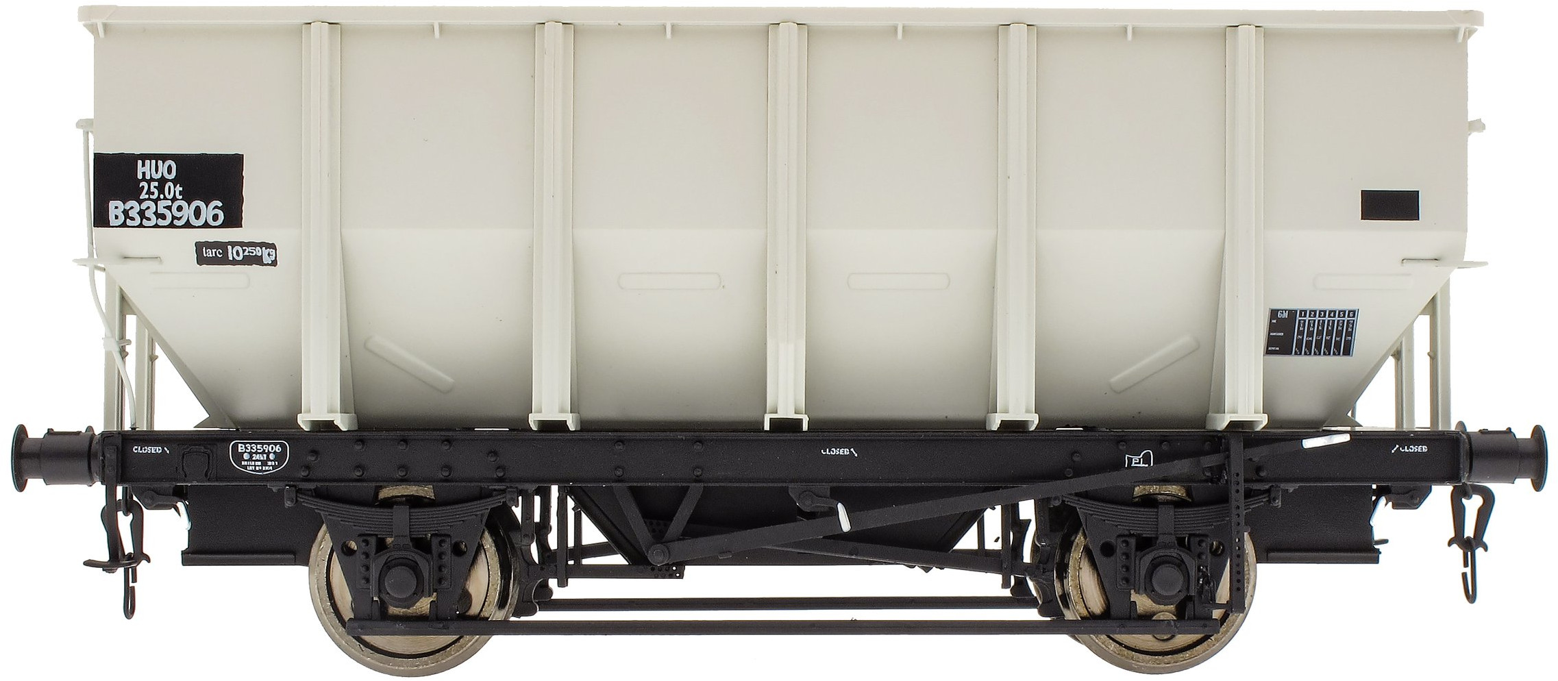 Accurascale HUO-TOPS-BNDL British Rail HUO '24.5t HOP24' Coal Hopper British Rail B335906 Image