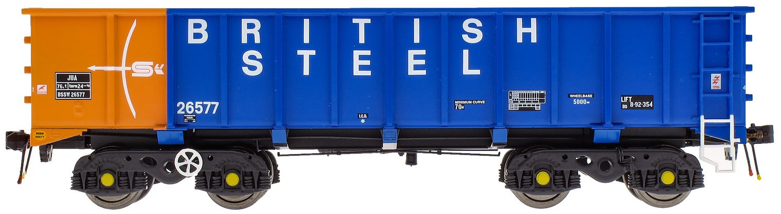 Accurascale ACC2103BSCB Tippler Wagon British Steel BSSW26577 Image